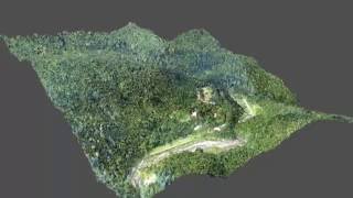 扇平森林生態科學園區與崩塌地-UAV 3D 影像模型 (請用HD觀看)