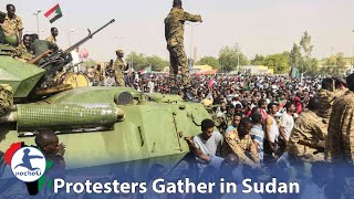 Army Supported Protesters Gather in Sudan for Propaganda Filled Anti-Government Protest