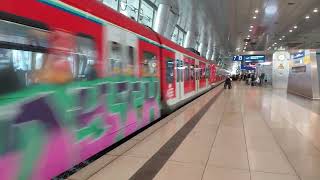 S8 nach Wiesbaden Hbf in Frankfurt Flughafen-Fernbahnhof