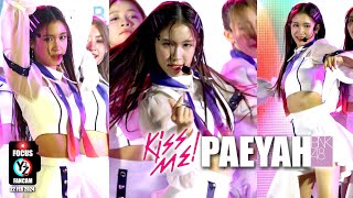 Paeyah BNK48 Fancam - Kiss Me (ให้ฉันได้รู้) BNK48 16th Single 1st Performance@ Central World 240222