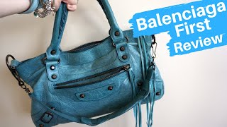 Balenciaga First: What's In My Bag and Review