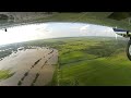 hochwasser 2013 Überflug am 04.06. halle trotha hafen wettin