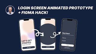 Animated Prototype and Figma Hack Tutorial + Free Figma Design File