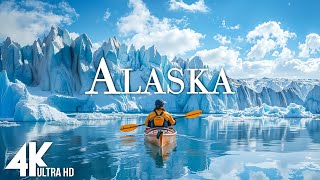 ALASKA 4K - The Most Amazing Places in Alaska - Relaxing Music - 4K Video Ultra HD