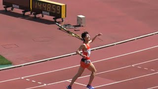 5組  高校男子5000m  金栗記念陸上2024