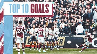 Cresswell's Brilliant Freekick, Lanzini's Finessed Finish \u0026 More | West Ham's Top 10 Goals v Everton