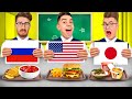 Trying SCHOOL LUNCHES from all around THE WORLD !