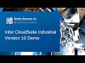 Decision Resources, Inc. - Infor CloudSuite Industrial ERP Version 10 Demo