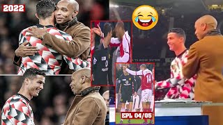 Cristiano Ronaldo finally meet Thierry Henry!!😂😆after he Silenced him and Humiliated him