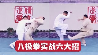 八极拳6种实战技法，动作干脆，发力刚猛 Six practical techniques of Baji boxing, the action is dry, fierce force