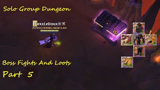 Albion Online // T5.0 Group Dungeon // Black Zone // Boss Fights And Loots  //Part 5