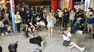 20220528 hongdae busking 홍대 미녀댄스팀 레이디비(Lady B) 버스킹 19 - Adore U _ SEVENTEEN