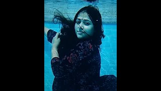 anu sithara dip pool #anusithara #swimmingpool #underwater