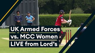 LIVE T20 Cricket from Lord's: MCC v UKAF Women