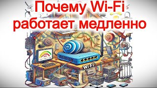 Почему домашний Wi Fi работает медленно