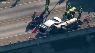 Hood Canal Bridge reopens following deadly crash