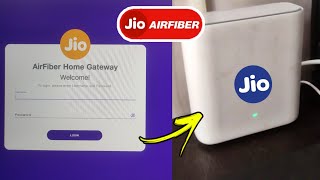 Settings you can change in jio air fiber router page | Jio air fiber router page login