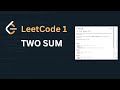LeetCode 1 - Two Sum Problem Explained with Java | Optimized Solution | Coding Interview Question