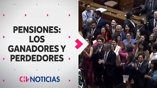 LOS GANADORES Y PERDEDORES tras la aprobación de Reforma de Pensiones: Intenso debate - CHV Noticias