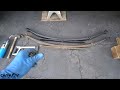 How to Replace Leaf Springs and Lift your Truck