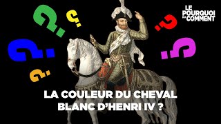 Quelle était la couleur du cheval blanc d'Henri IV ?