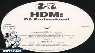 HDM ‎- Da Professional / Real MC's (Full VLS) (1997)