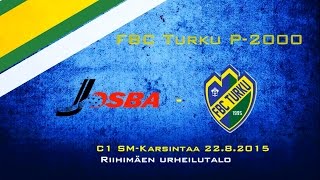 FBC Turku P2000 - Josba vs BeeCee pelin maalit