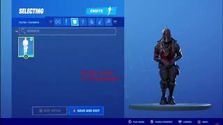 Sehr dringend - It´s go time Emote in Fortnite - Battle Pass Season 6 - Schwarzer Ritter - Item Shop