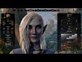 baldur s gate 3 character creation options 4k female u0026 male