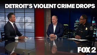 Detroit's dropping crime rates: Mayor Mike Duggan, Police Chief Todd Bettison on The Pulse