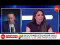 🔴 envivo elecciones ecuador 2025 primeros resultados