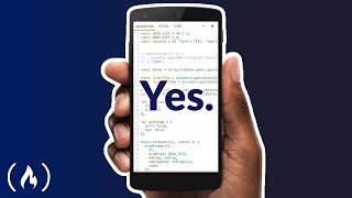 Can you code on a phone? Android Mobile Programing Tutorial