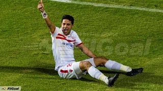 اصابة محمد ابراهيم لاعب الزمالك في مباراة صن داونز خطيرة جداً