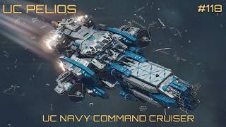 Starfield - UC PELIOS, Class C UC NAVY Command Cruiser... #starfieldships #starfieldgameplay