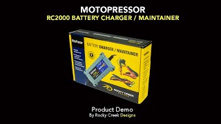 RC 2000 Battery Charger Demo