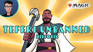 Teferi, Time Raveler Unbanned?  | Historic MTG Gameplay | Magic Arena | Single Scoop