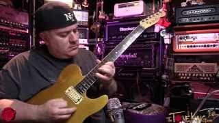 Breaking in the Fender Goldtop Telecaster w Dimarzio Super Distortion Pickups