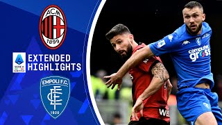 AC Milan vs. Empoli: Extended Highlights | Serie A | CBS Sports Golazo