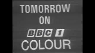 Friday 5th March 1971 - BBC1  Black \u0026 White - Tomorrow's World - Dixon of Dock Green - The Virginian