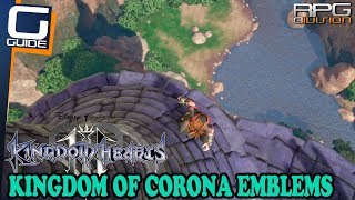 KINGDOM HEARTS 3 - All Lucky Emblems in Kingdom of Corona