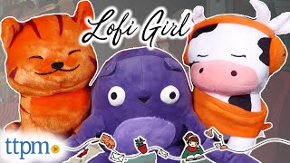Lofi Girl Chilled Cow, Lofi Cat, and Mochi Plush Toys