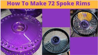 72 Spoke Rims || How to make 72 Spoke Rims || Customize Ring#PsModifications