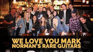 Mark Agnesi's Farewell Dinner with the Norman's Rare Guitars Family!