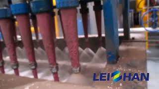 Paper mill cleaning system low density cleaner in stock preparation line
