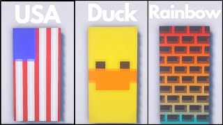 Minecraft: 7 Cool Banner Designs #2