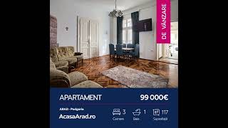 De vânzare: apartament clasic, 3 camere, zona #Podgoria #Arad. 99,000€