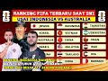 INDONESIA NAIK PESAT LAGI & MALAYSIA TURUN! RANKING FIFA TERBARU SETELAH INDONESIA VS AUSTRALIA