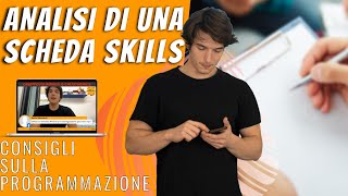 Programmazione calisthenics: analisi di una scheda calisthenics skills