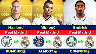 Real Madrid CF CONFIRMED and RUMOUR WINTER Transfers in 2024! 🤪🔥 FT. Haaland, Mbappé, Endrick..