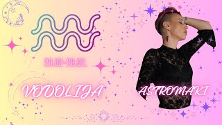 VODOLIJA♒️20.02.-28.02.-PREDIKCIJE-BEZ ZURBE I BALANSIRAJTE SEBE!#astrologija #tarot #astromaki